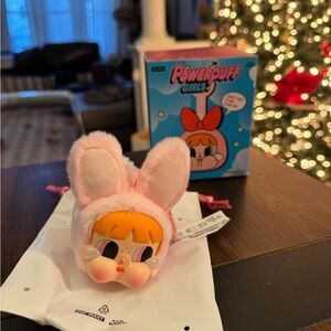 POP MART CRYBABY X Powerpuff Girls Series Blind Box Plushie Keychain